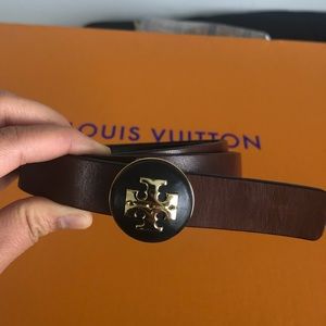 Sold on Mercari Tory Burch reversible leather belt